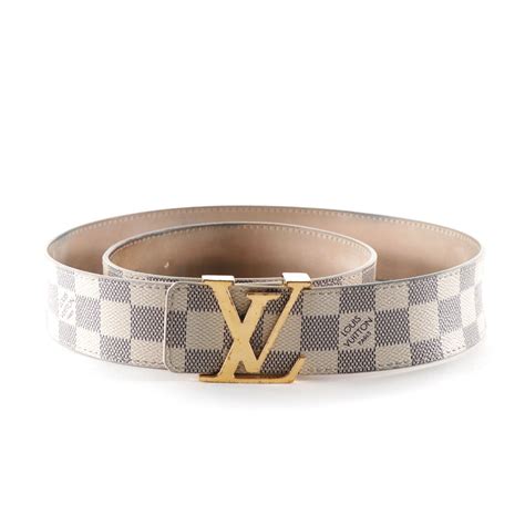 louis vuitton white belt|louis vuitton belt original.